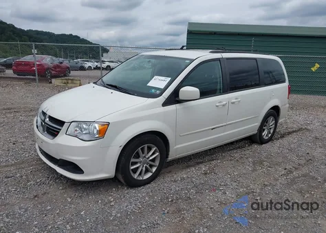 2013 Dodge Grand Caravan Sxt из США, поврежденный, VIN 2C4RDGCG2DR717797